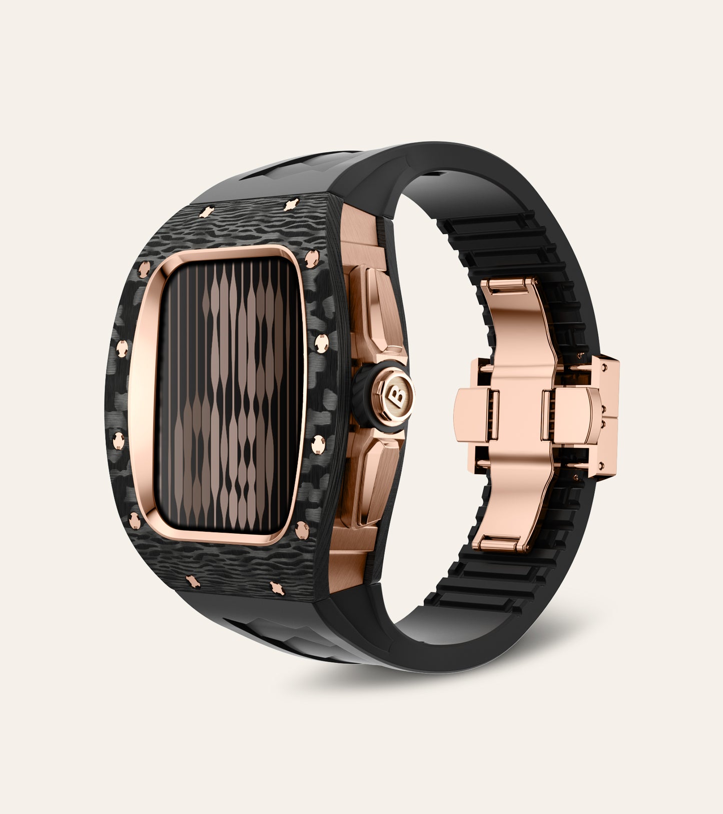 Apple Watch Case | Core Carbon - Rose Gold