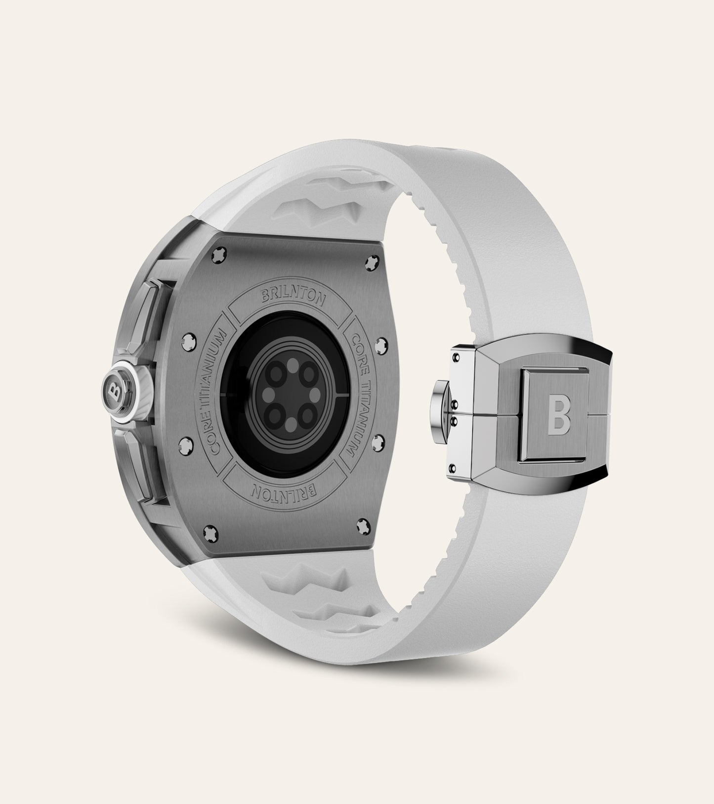 Apple Watch Case | Core Crystal - Smoke White
