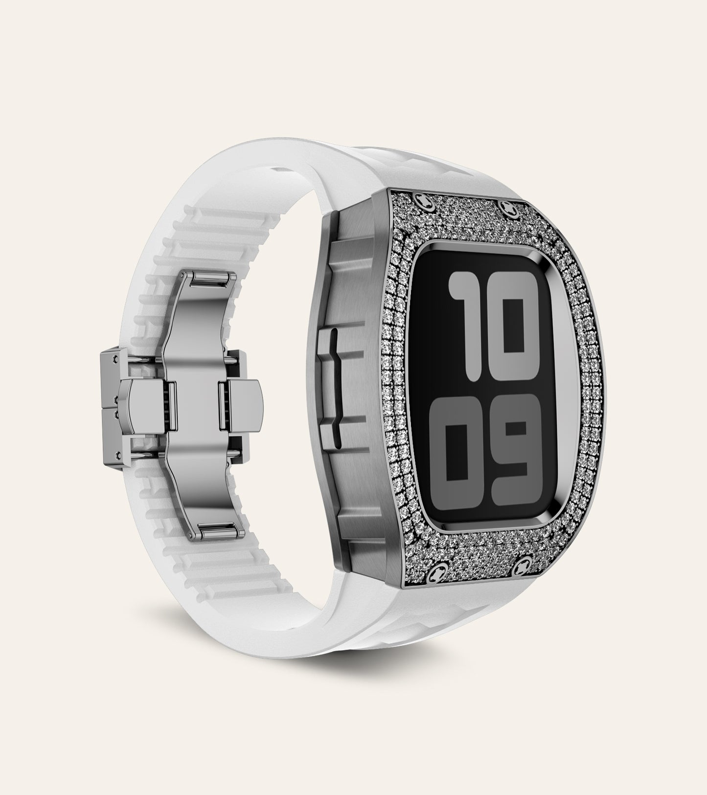 Apple Watch Case | Core Crystal - Smoke White