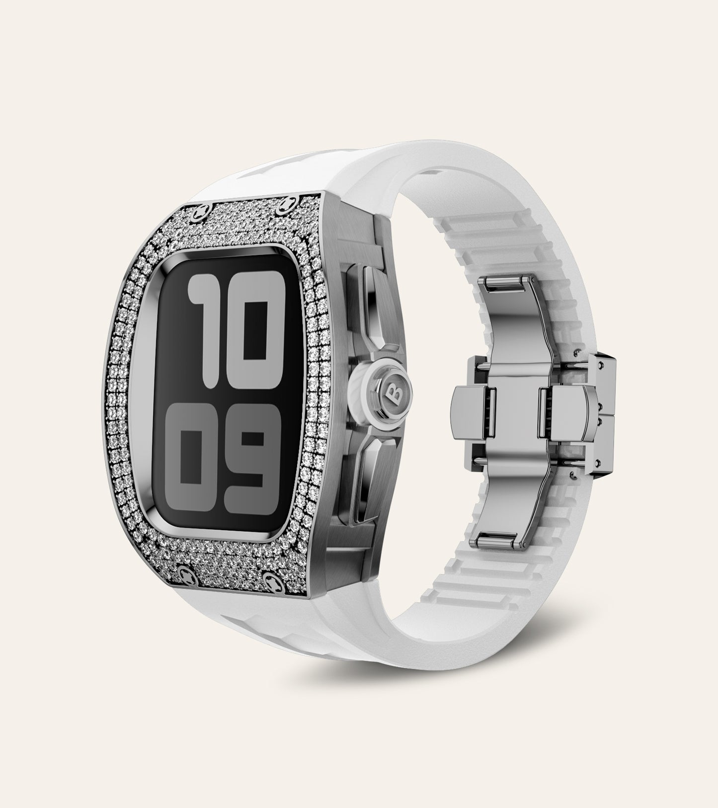Apple Watch Case | Core Crystal - Smoke White