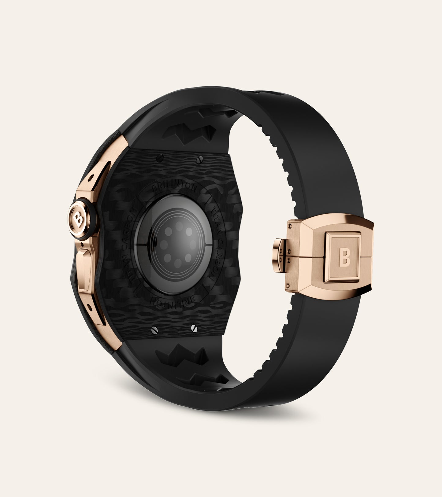 Apple Watch Ultra Case | Titan Carbon - Blush Black