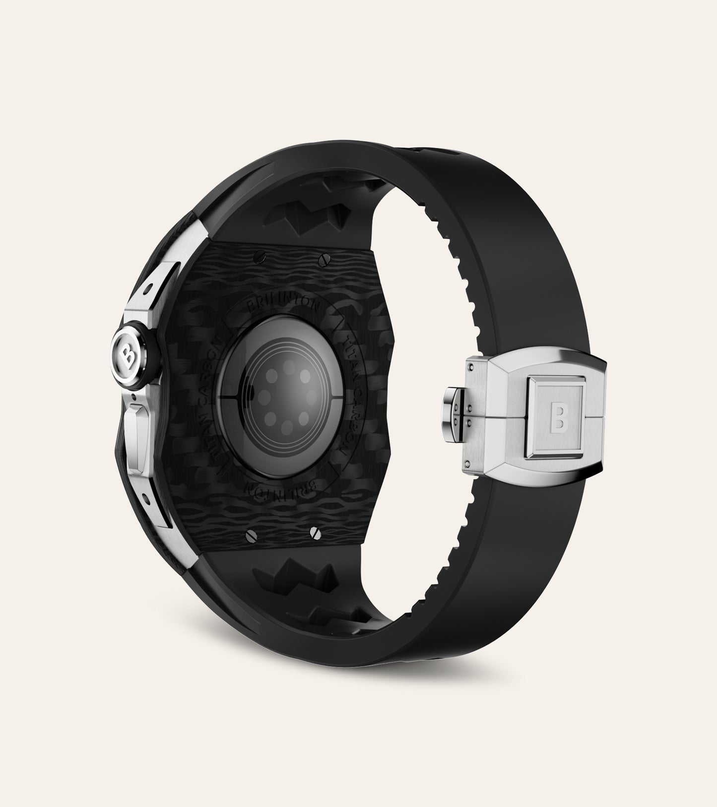 Apple Watch Ultra Case | Titan Carbon - Chrome Black