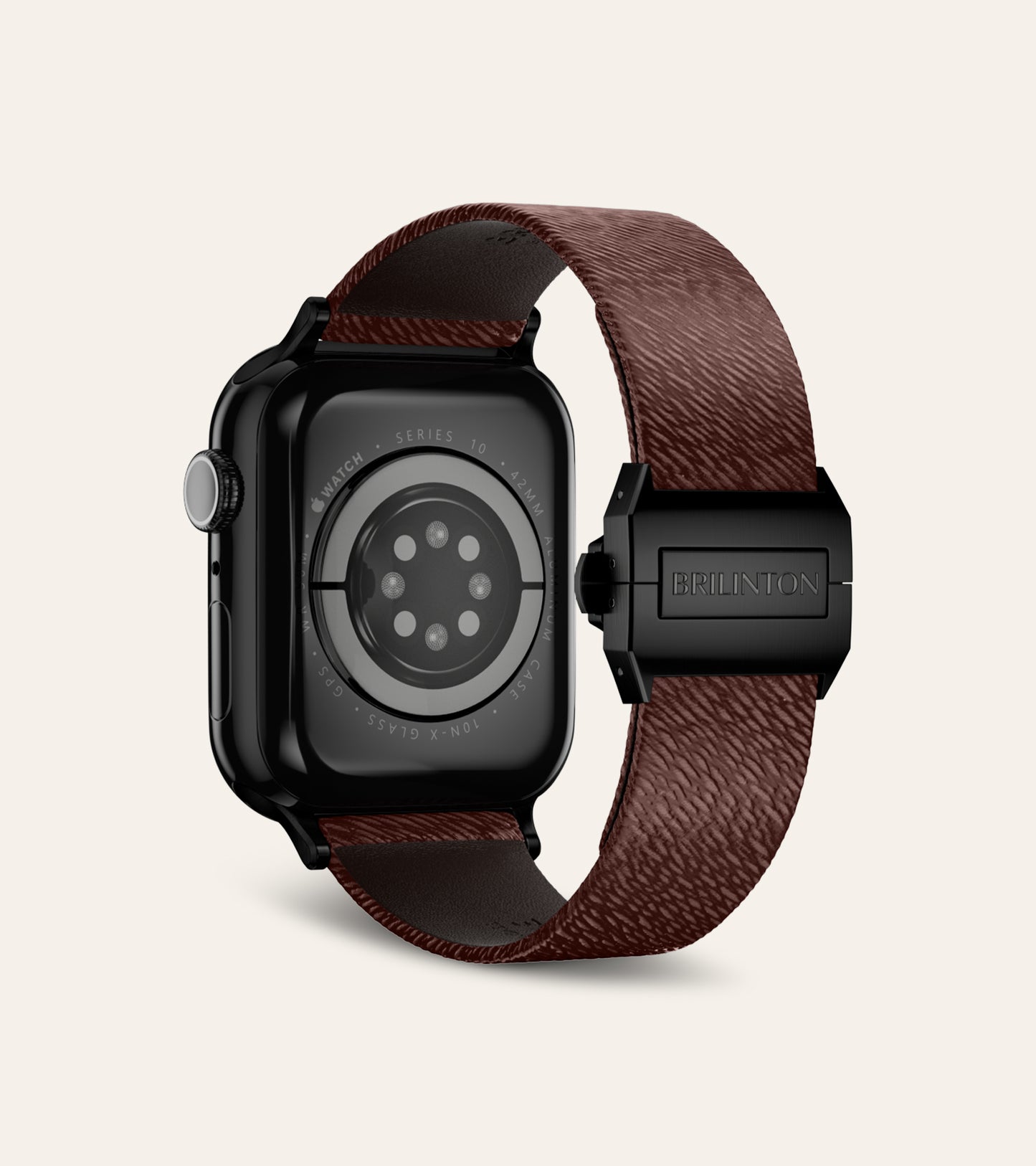 Apple Watch Leather Strap | Ruska - Châtaigne Brown