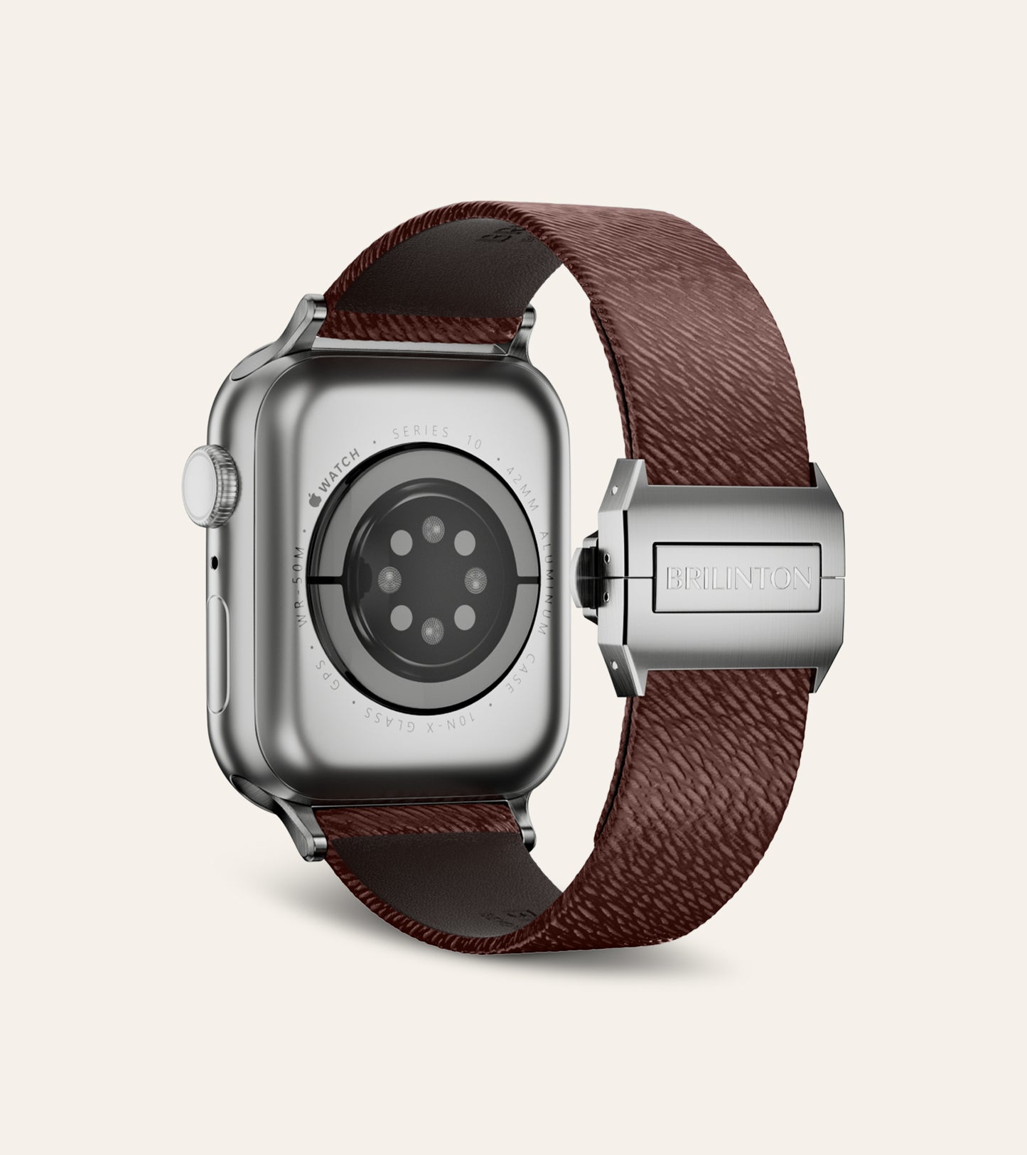 Apple Watch Leather Strap | Ruska - Châtaigne Brown