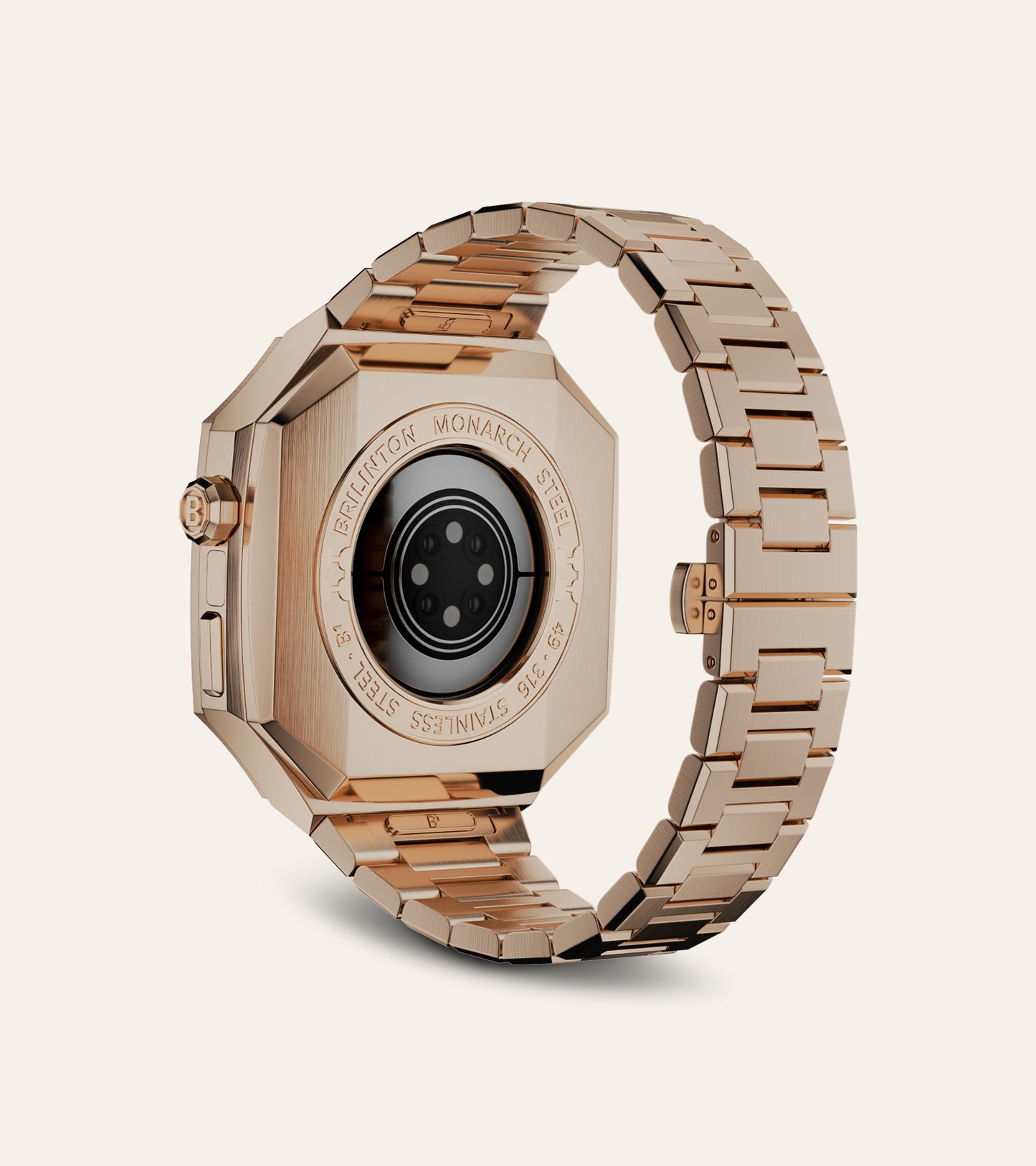 Monarch Steel WatchWare™ - Rose Gold | Apple Watch