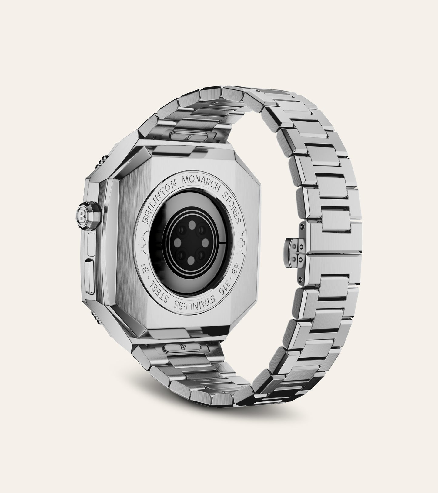 Monarch Stones WatchWare™ - Silver | Apple Watch