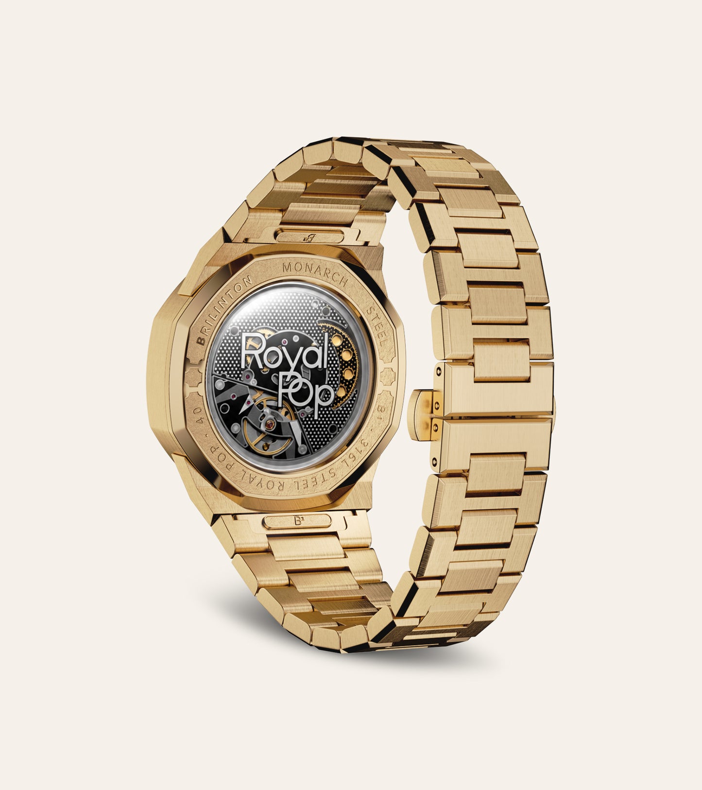 Monarch Steel WatchWare™ - Gold | Royal Pop