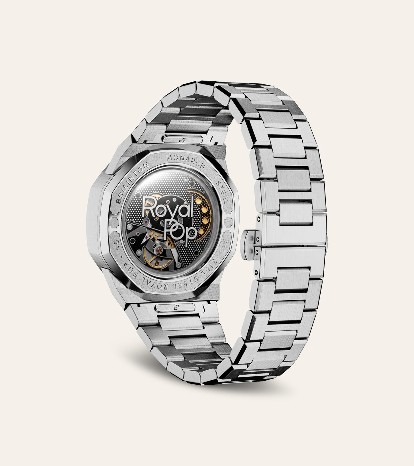 Monarch Steel WatchWare™ - Silver | Royal Pop