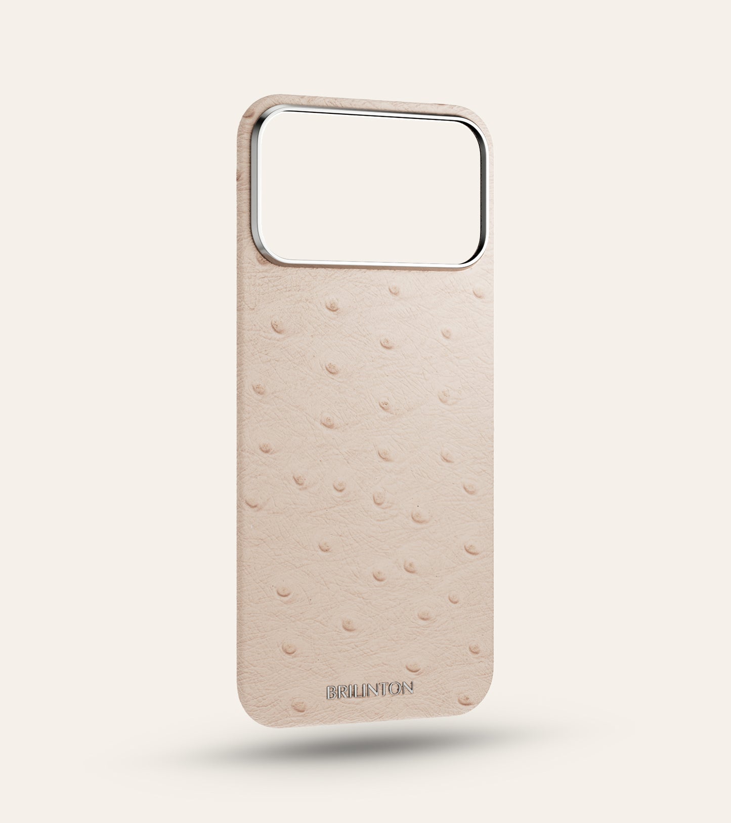iPhone MagSkin | Ostrich - White Dune