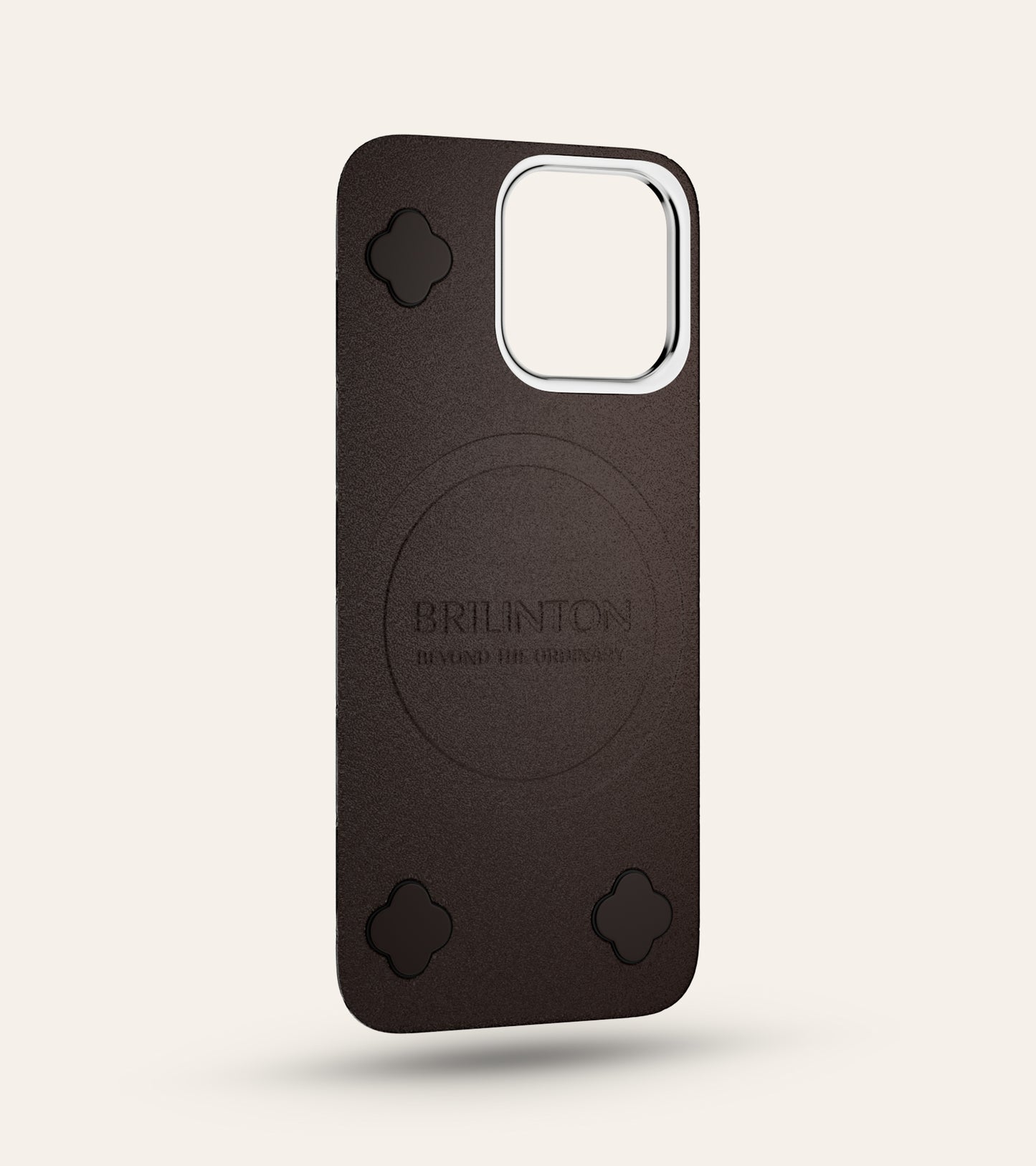 iPhone MagSkin | Crocodile - Obsidian Black
