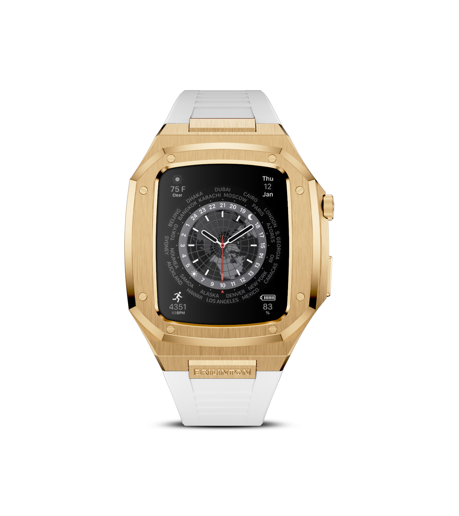 Brilinton Luxury Apple Watch Case | Active Tone - Gold