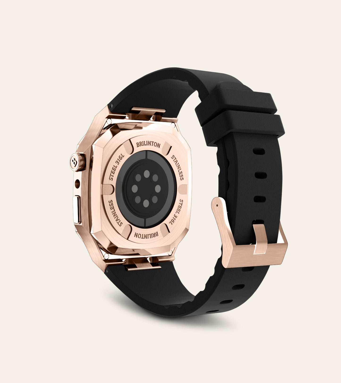 Brilinton Apple Watch Case Active Bold One - Rose Gold - Back