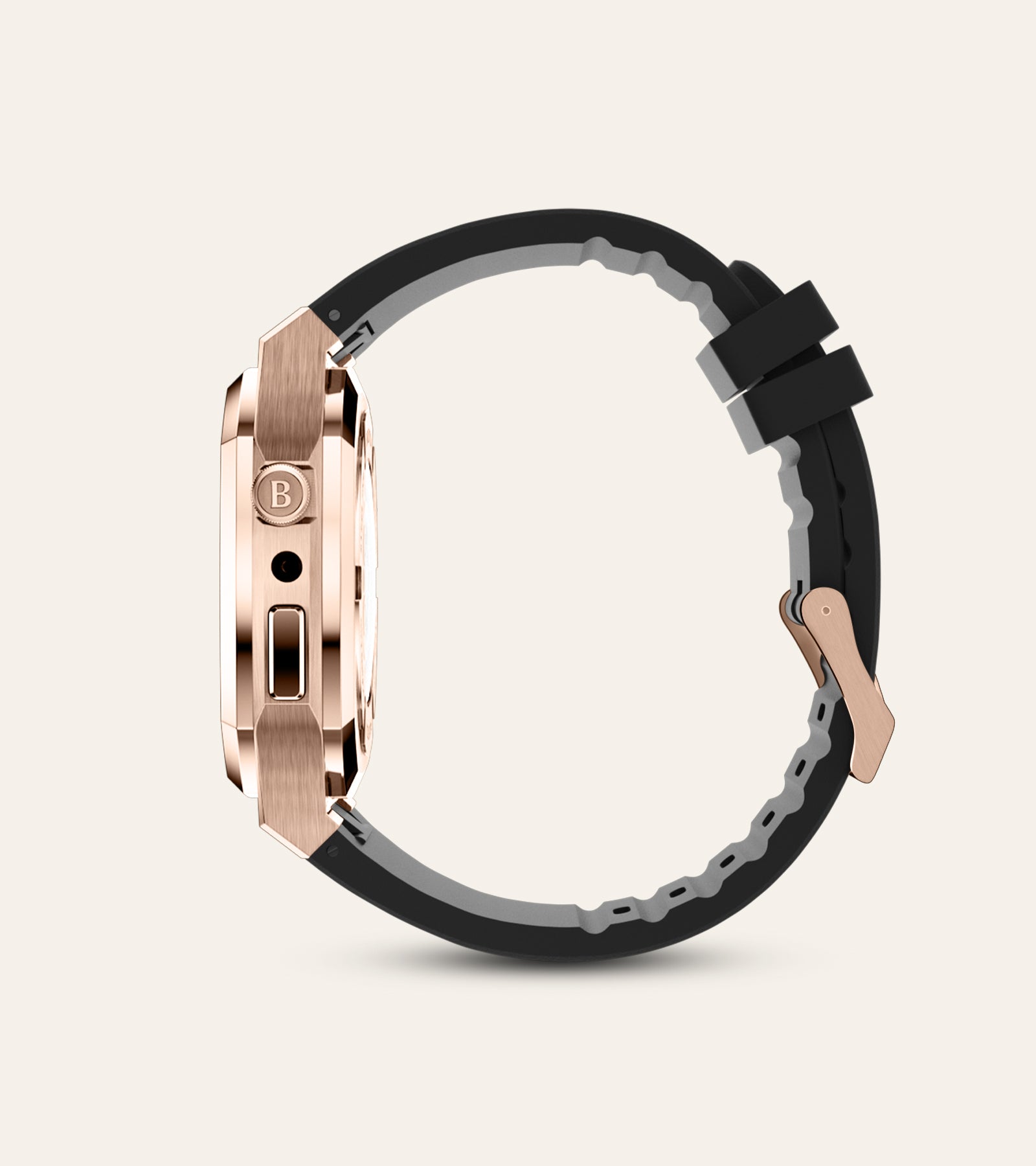 Brilinton Apple Watch Case Active Bold One - Rose Gold - Side