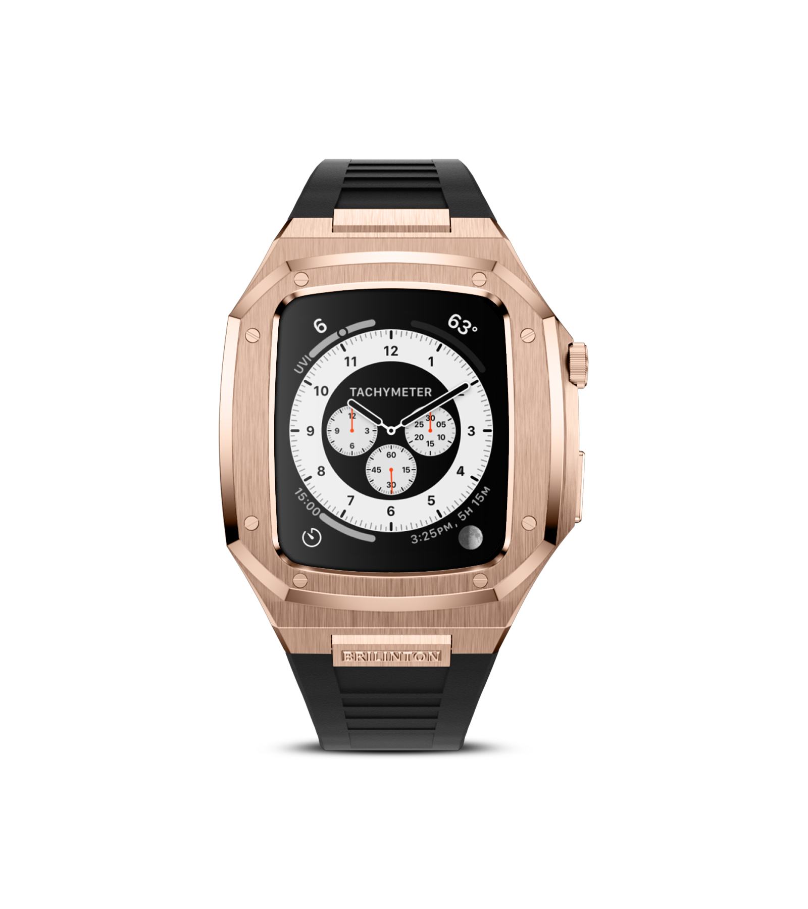 Brilinton Luxury Premium Apple Watch Case | Active Bold One - Rose Gold