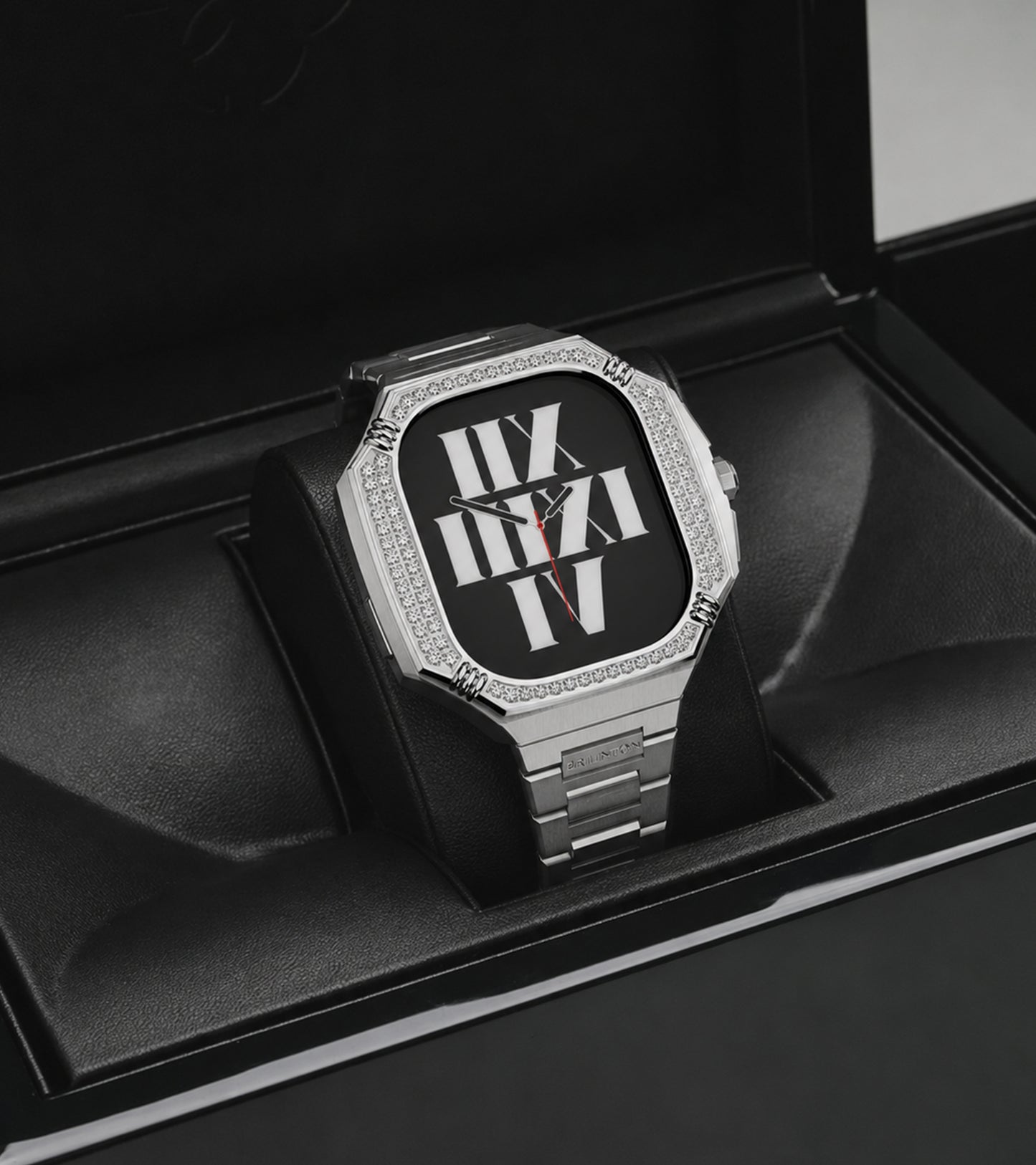 Monarch Crystals WatchWare™ - Silver | Apple Watch
