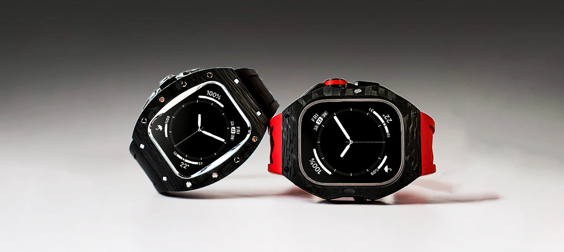 Brilinton Luxury Carbon Apple Watch Cases