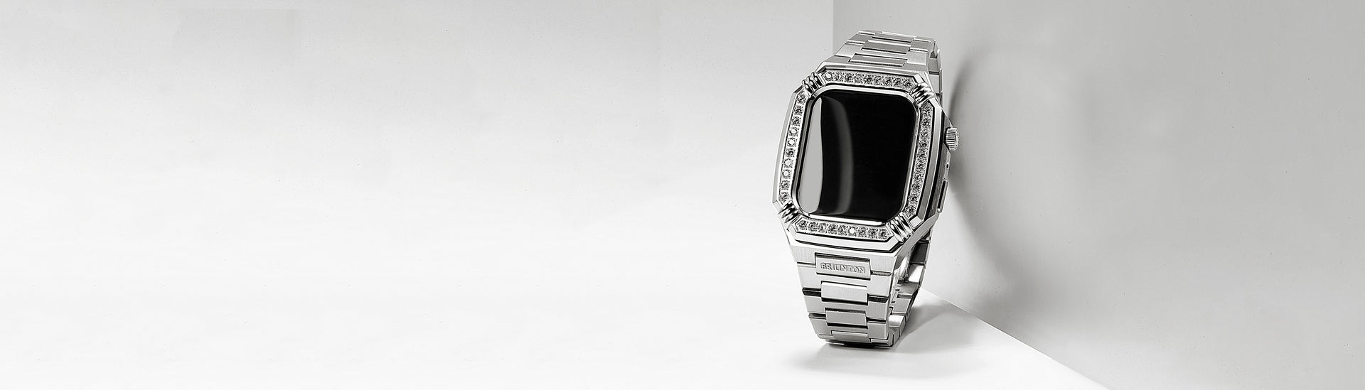 Brilinton - Luxury Apple Watch Cases - Silver