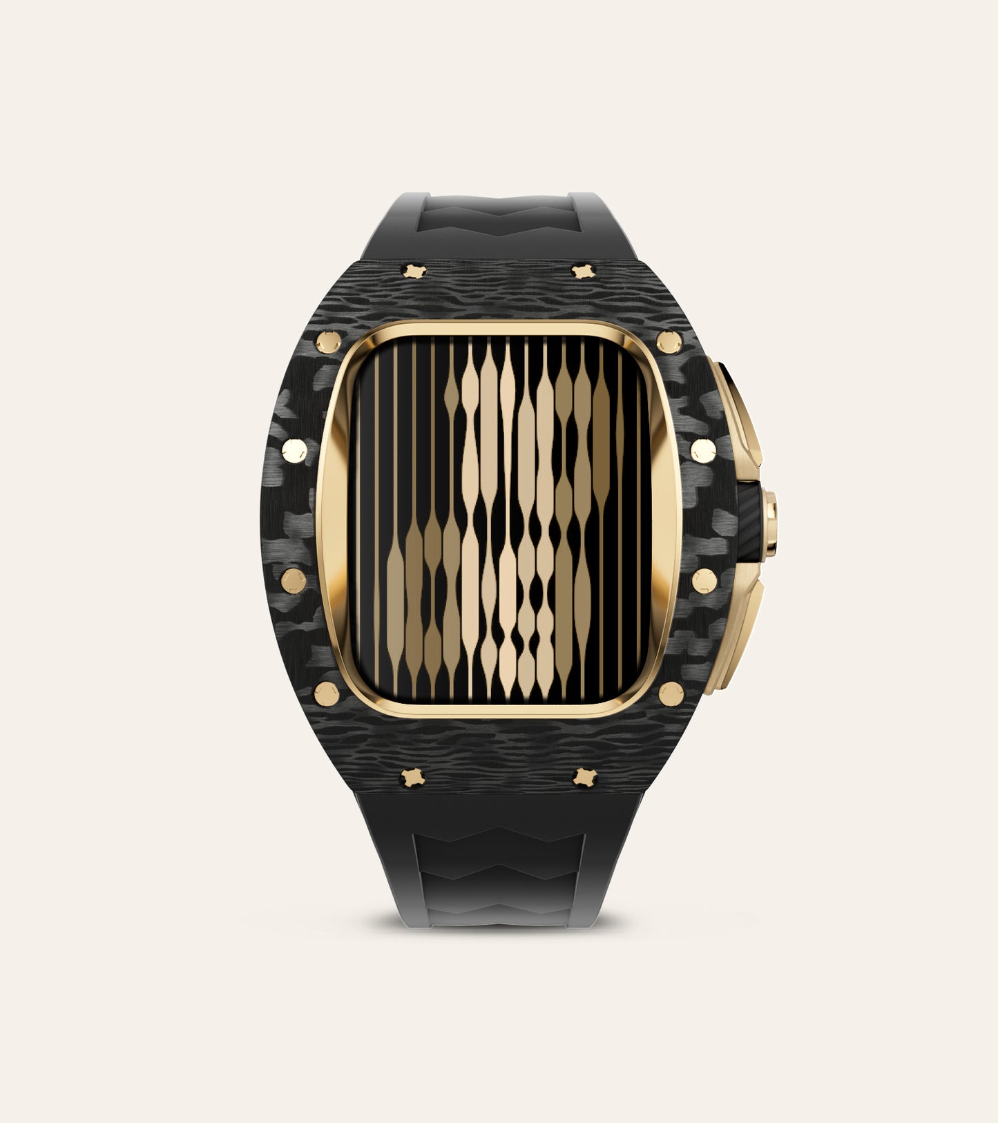 Apple Watch Case | Core Carbon - Gold Black