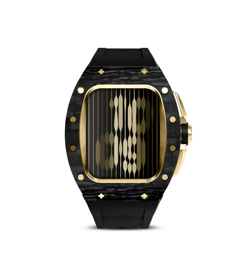 Apple Watch Case | Core Carbon - Gold Black