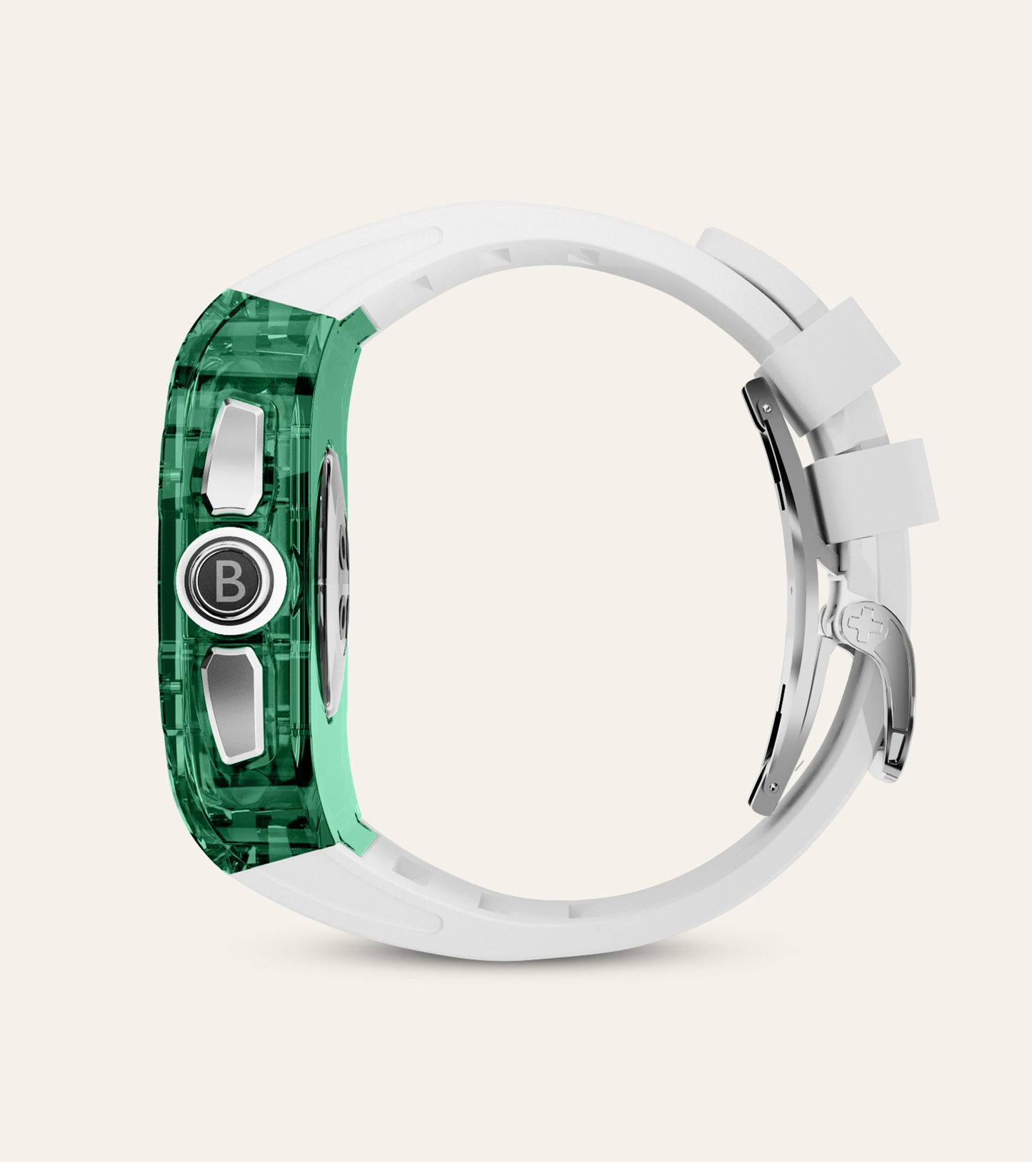 Apple Watch Case | Core Clear - Emerald Snow