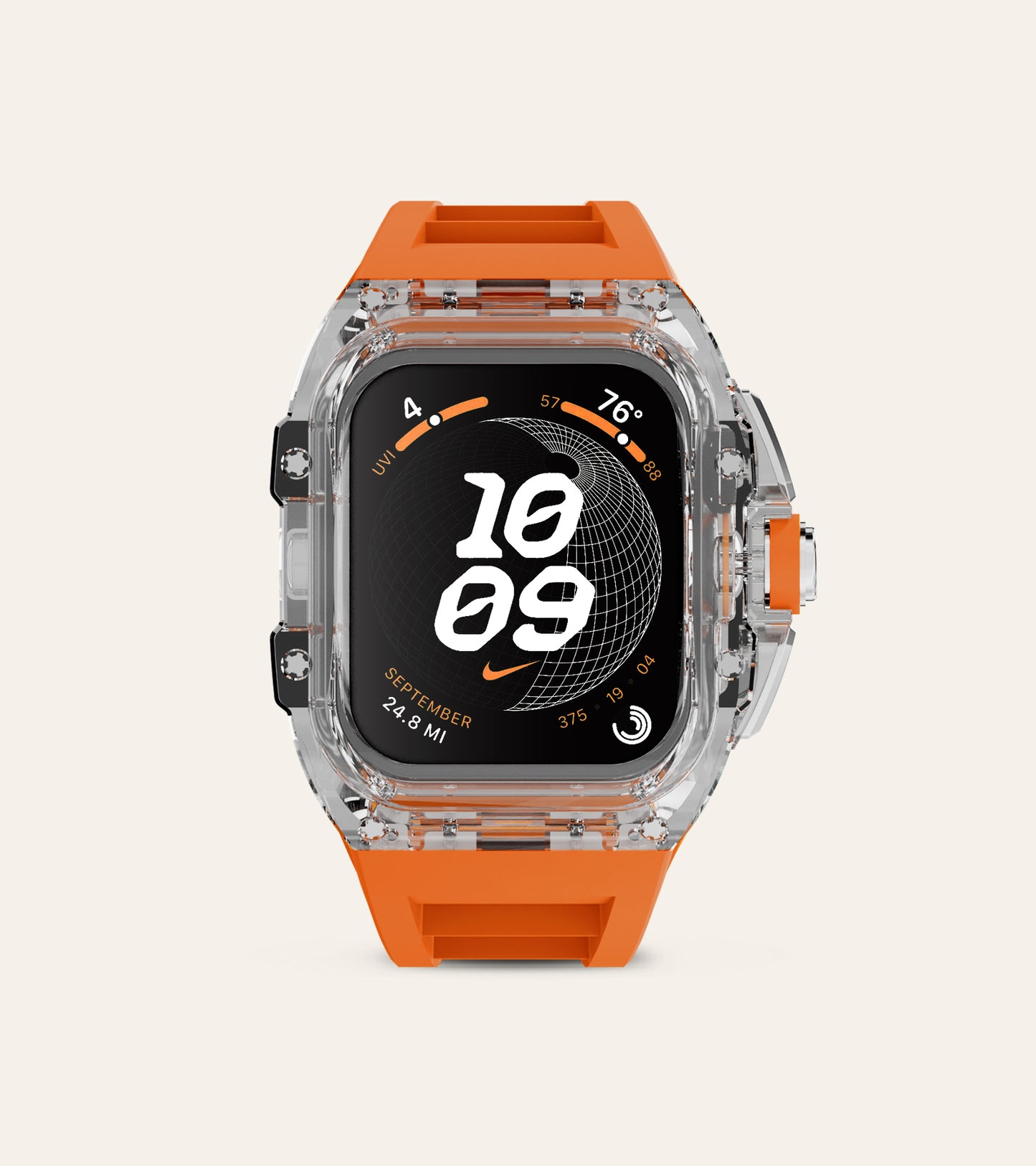 Apple Watch Case | Core Clear - Frost Orange