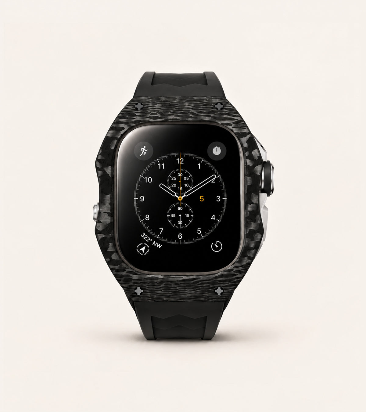 Titan Carbon WatchWare™ - Chrome Black