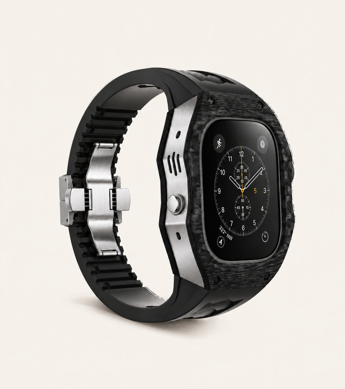 Titan Carbon WatchWare™ - Chrome Black