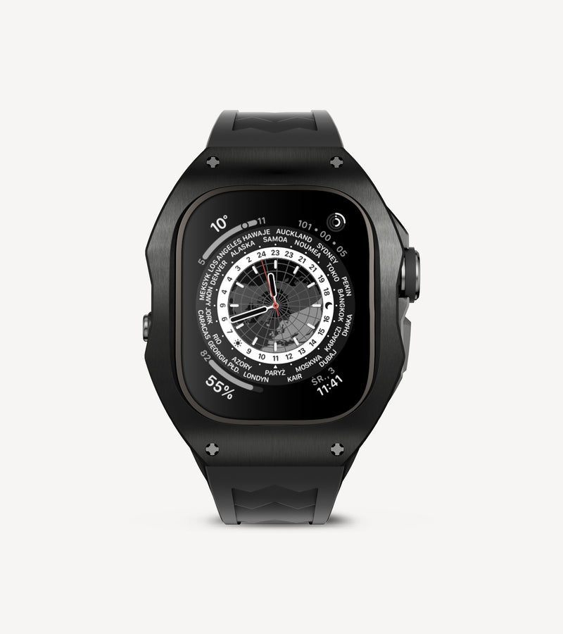 Apple Watch Ultra Case | Titan Titanium - Black