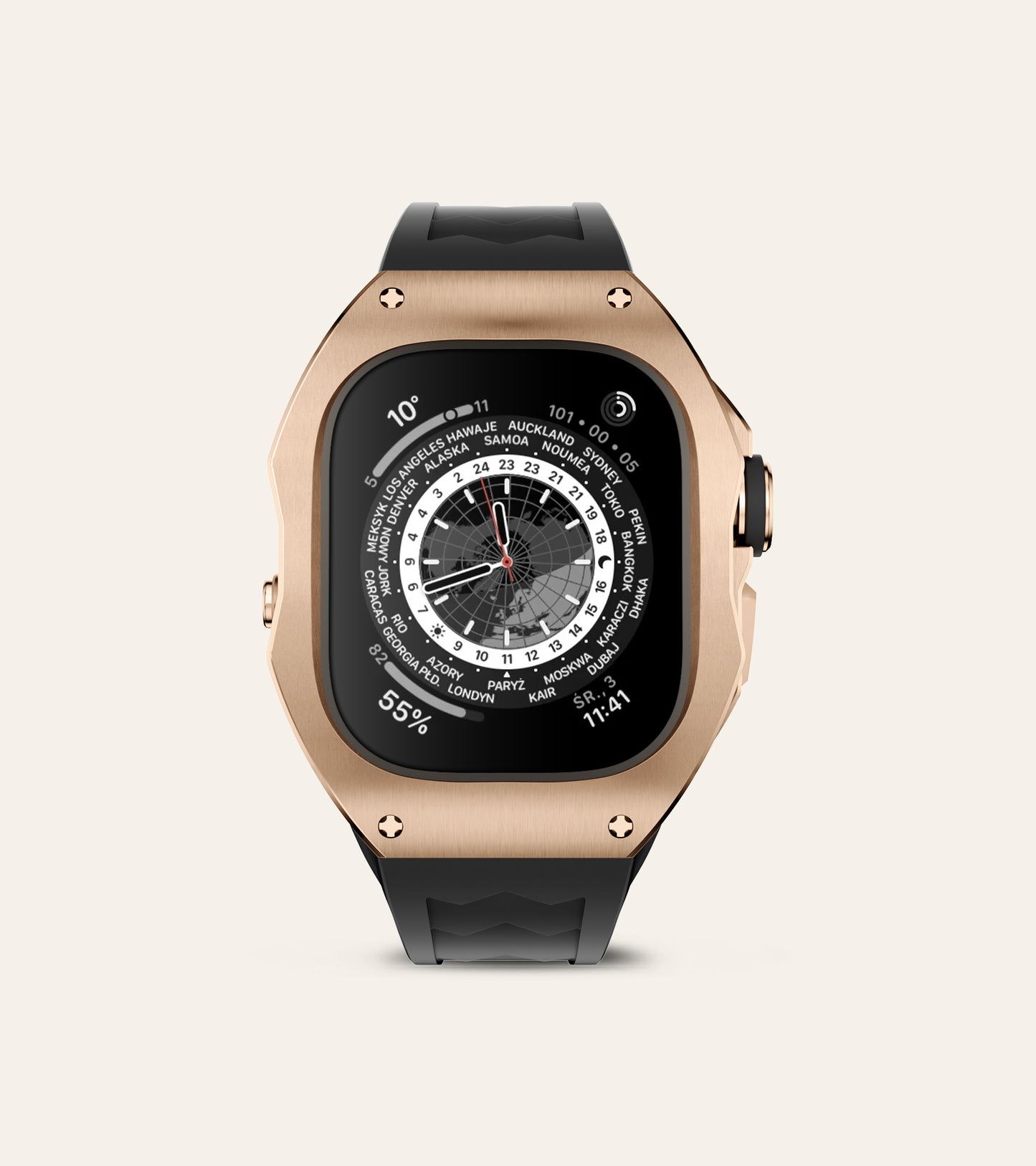 Apple Watch Ultra Case | Titan Titanium - Rose Gold