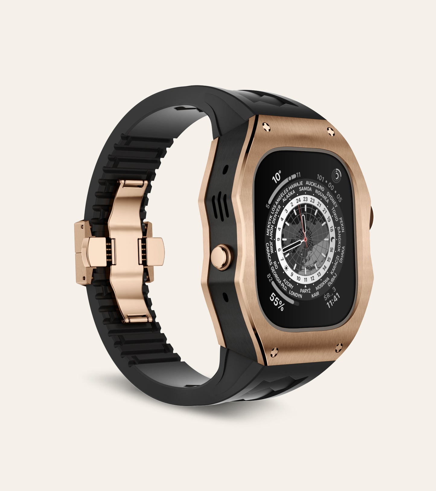 Apple Watch Ultra Case | Titan Titanium - Rose Gold