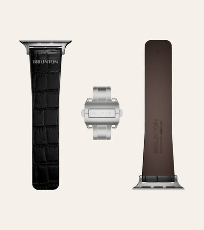 Slate Crocodile BandWare - Obsidian Black