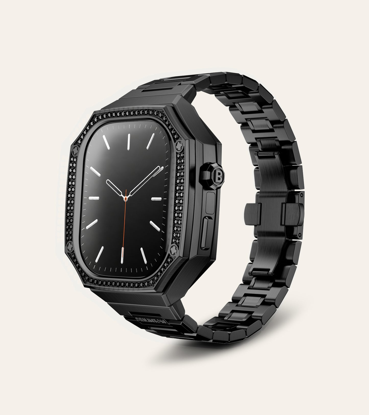 Monarch Crystals WatchWare™ - Black | Apple Watch