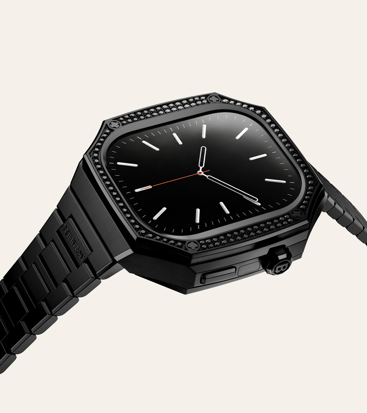 Monarch Crystals WatchWare™ - Black | Apple Watch