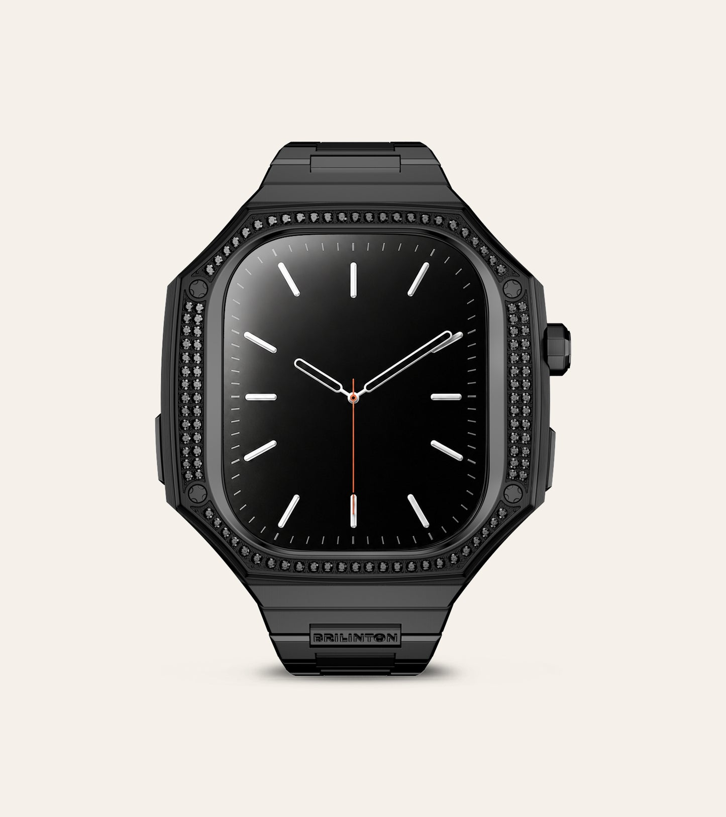 Monarch Crystals WatchWare™ - Black | Apple Watch