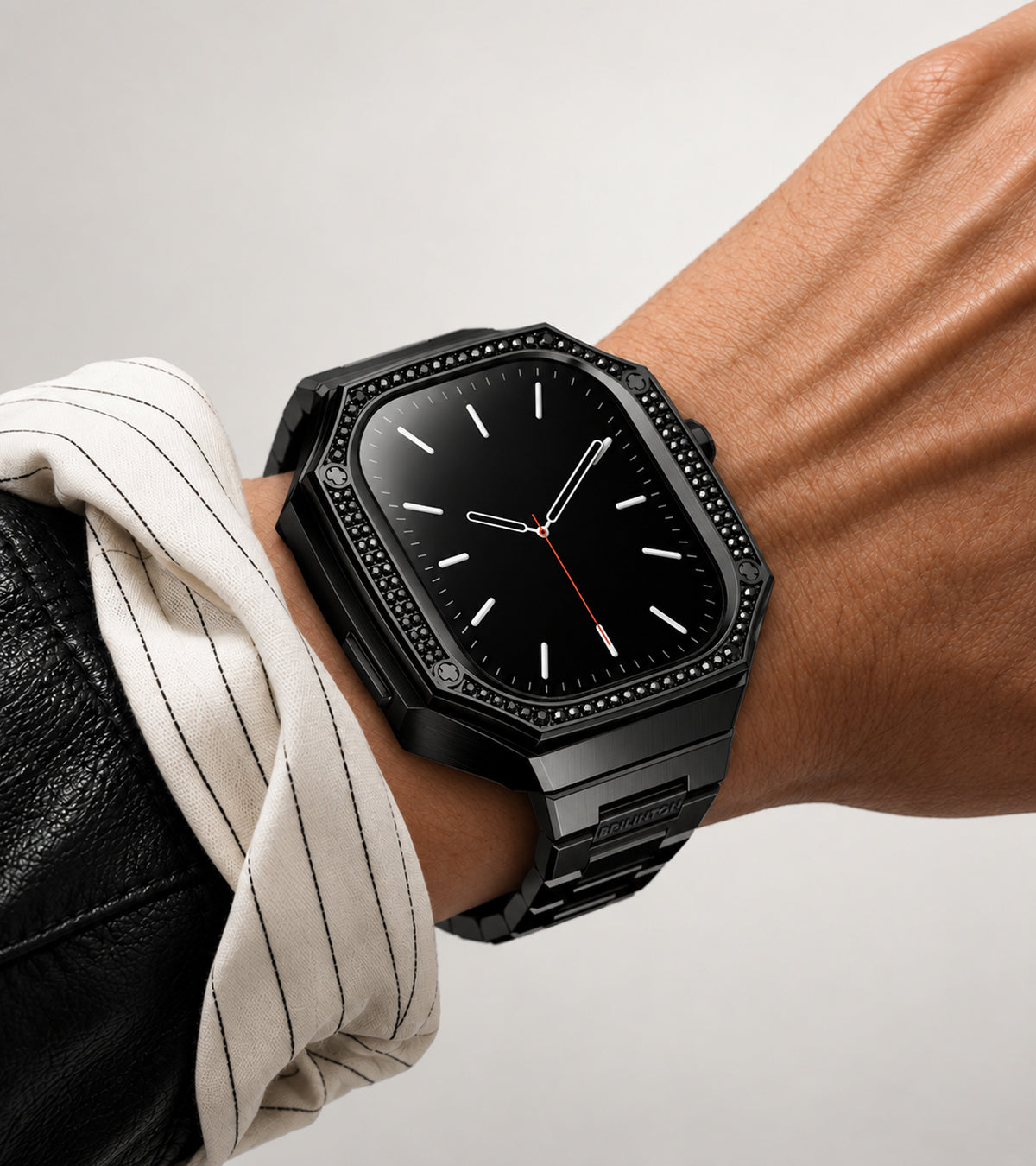 Monarch Crystals WatchWare™ - Black | Apple Watch