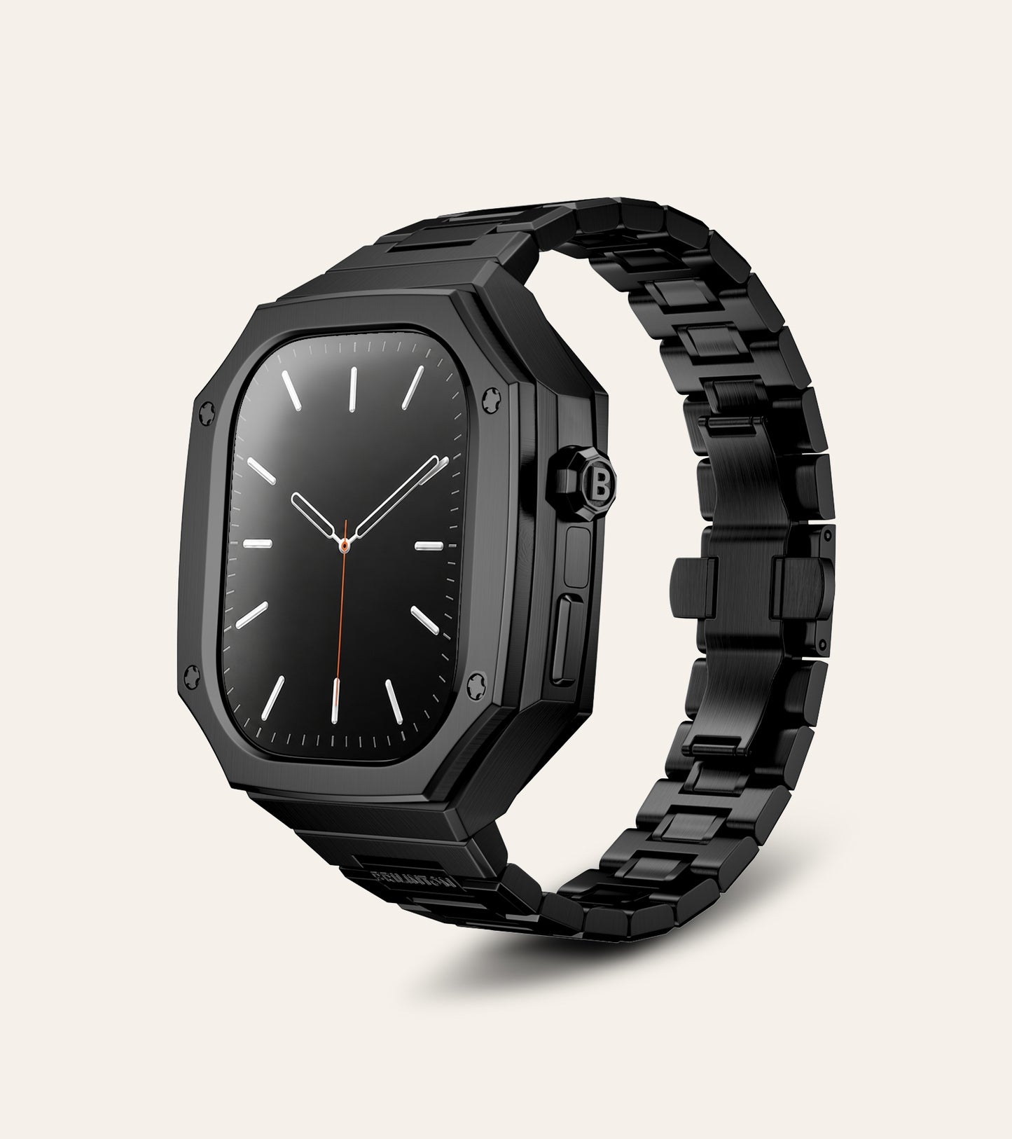 Monarch Steel WatchWare™ - Black | Apple Watch