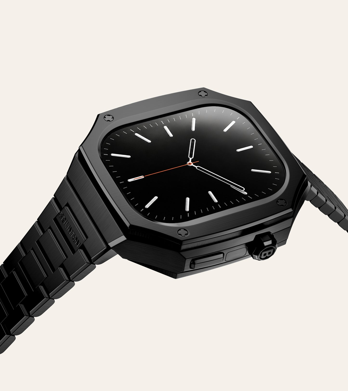 Monarch Steel WatchWare™ - Black | Apple Watch