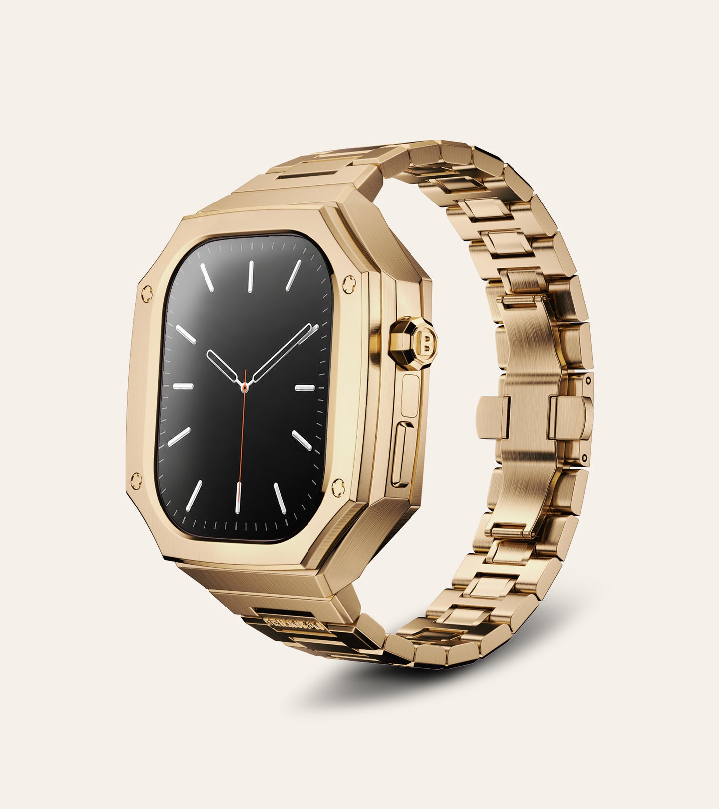 Monarch Steel WatchWare™ - Gold | Apple Watch