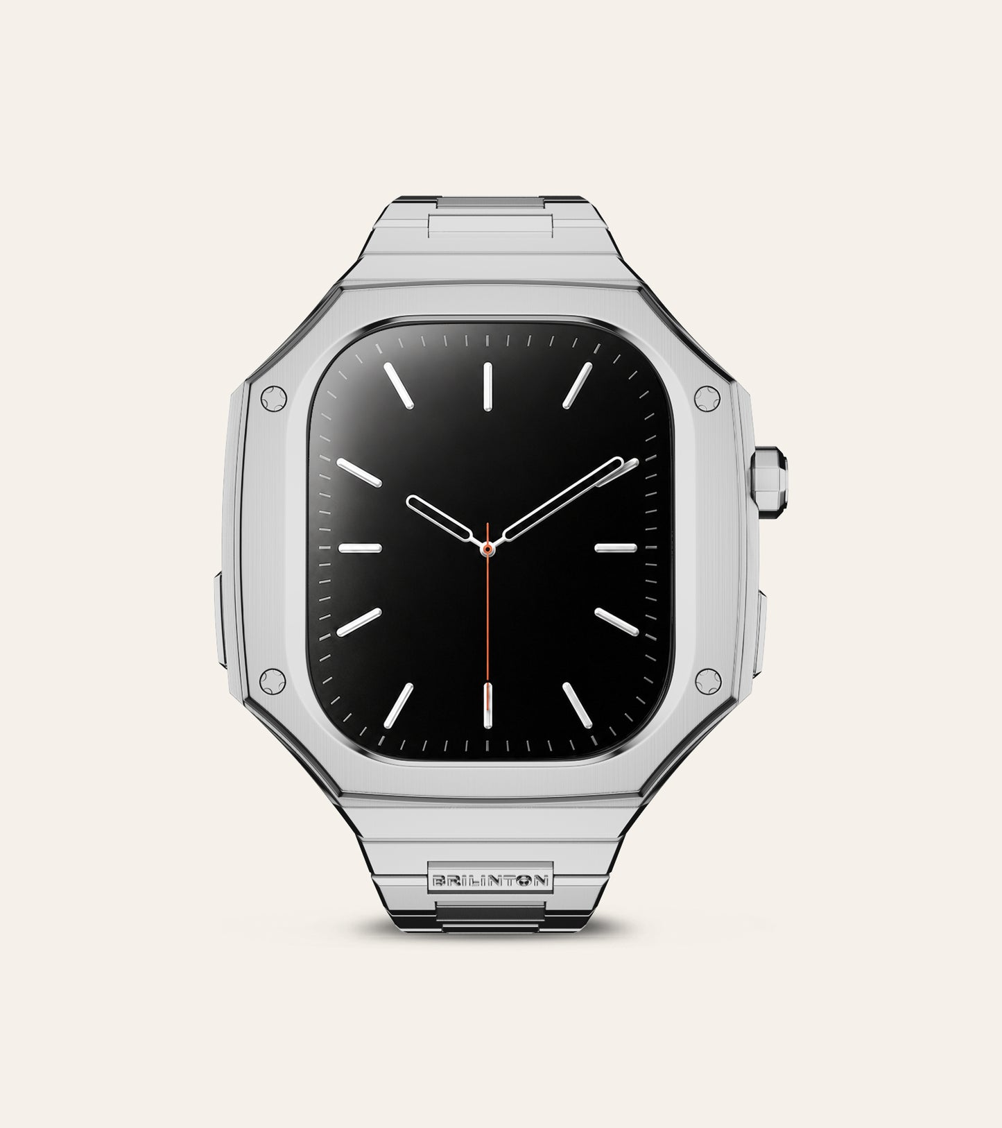 Monarch Steel WatchWare™ - Silver | Apple Watch