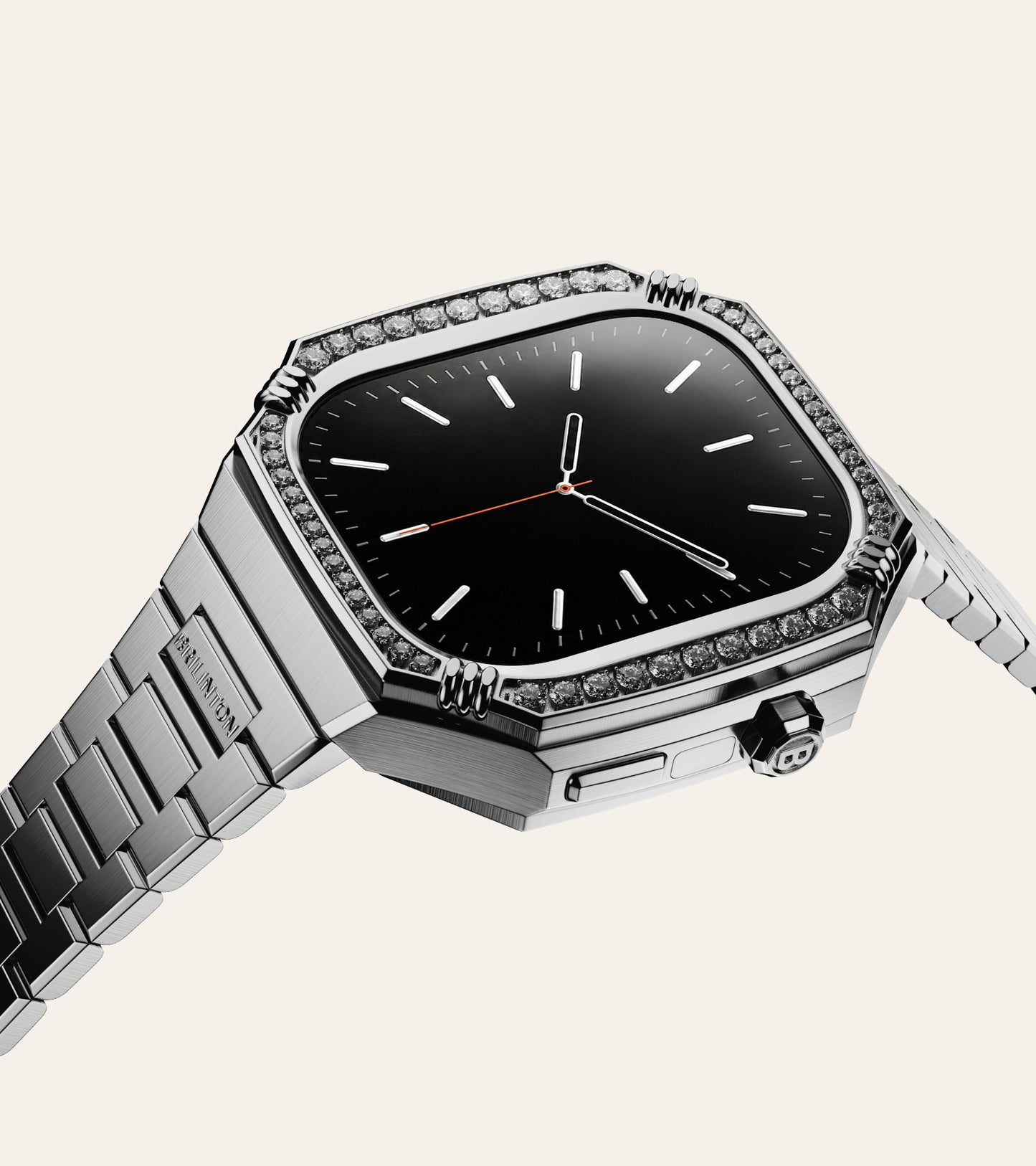Monarch Stones WatchWare™ - Silver | Apple Watch