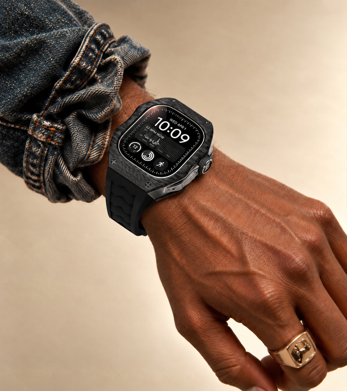 Titan Carbon WatchWare™ - Chrome Black