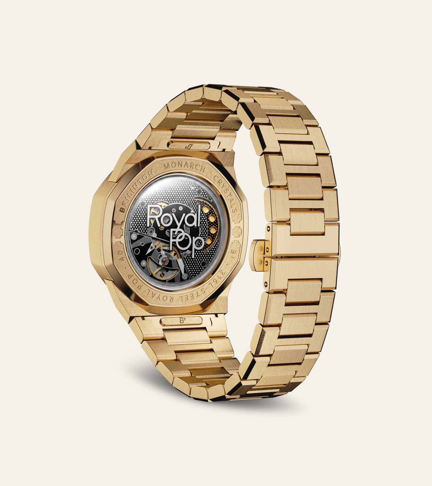 Monarch Crystals WatchWare™ - Gold | Royal Pop