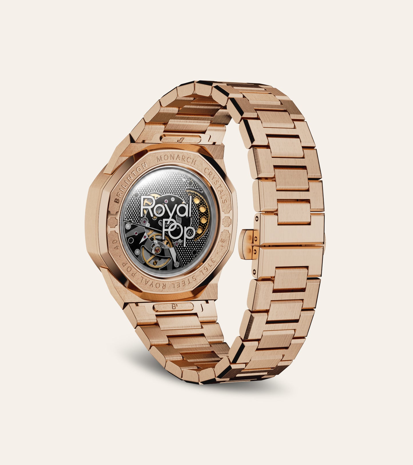 Monarch Crystals WatchWare™ - Rose Gold | Royal Pop