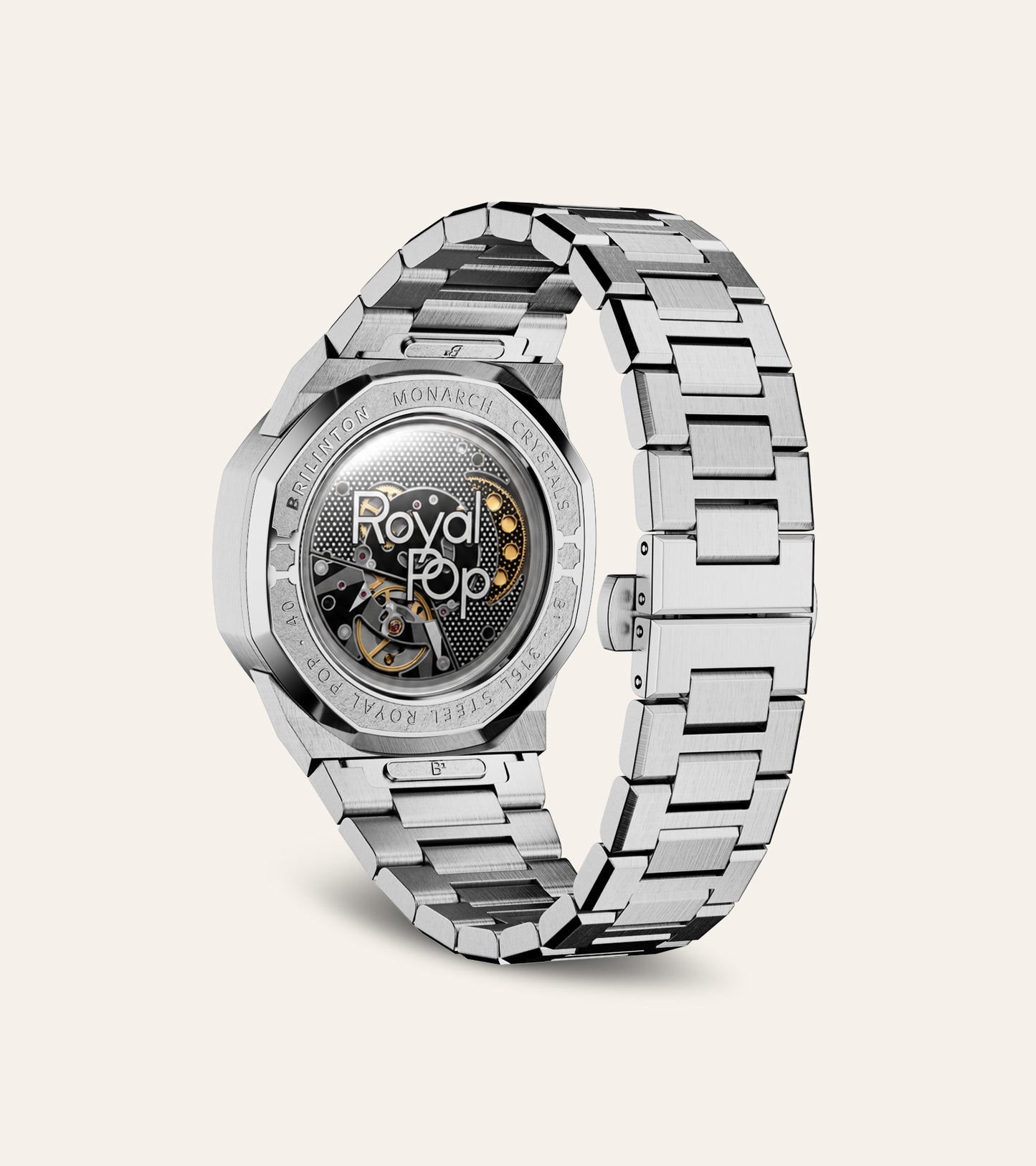 Monarch Crystals WatchWare™ - Silver | Royal Pop