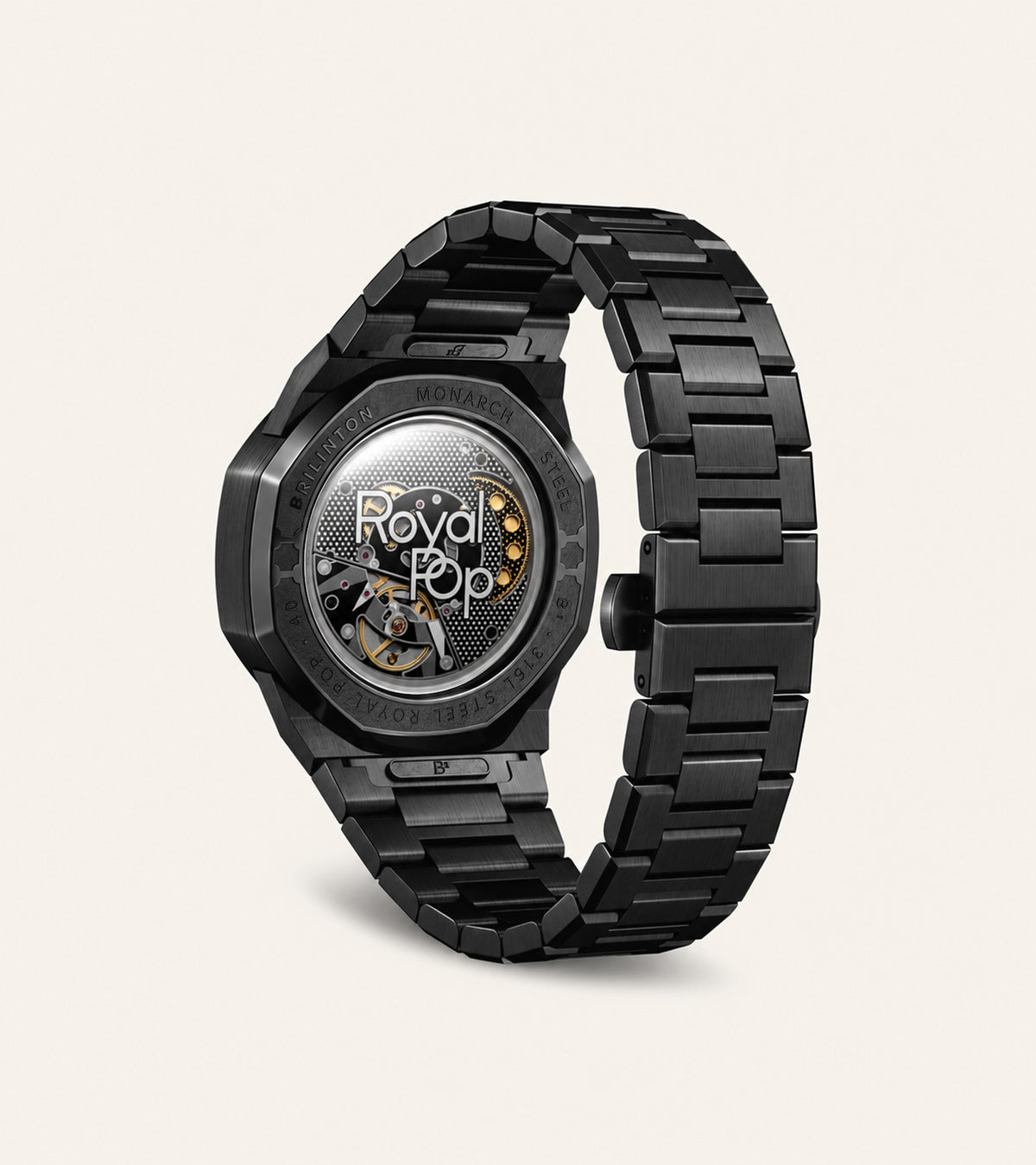 Monarch Steel WatchWare™ - Black | Royal Pop