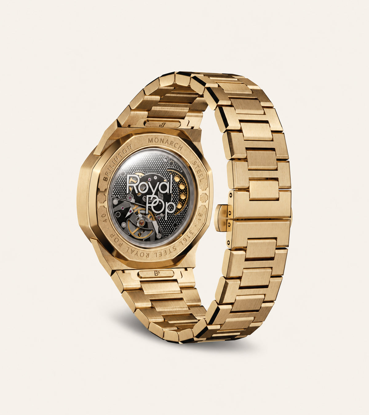 Monarch Steel WatchWare™ - Gold | Royal Pop