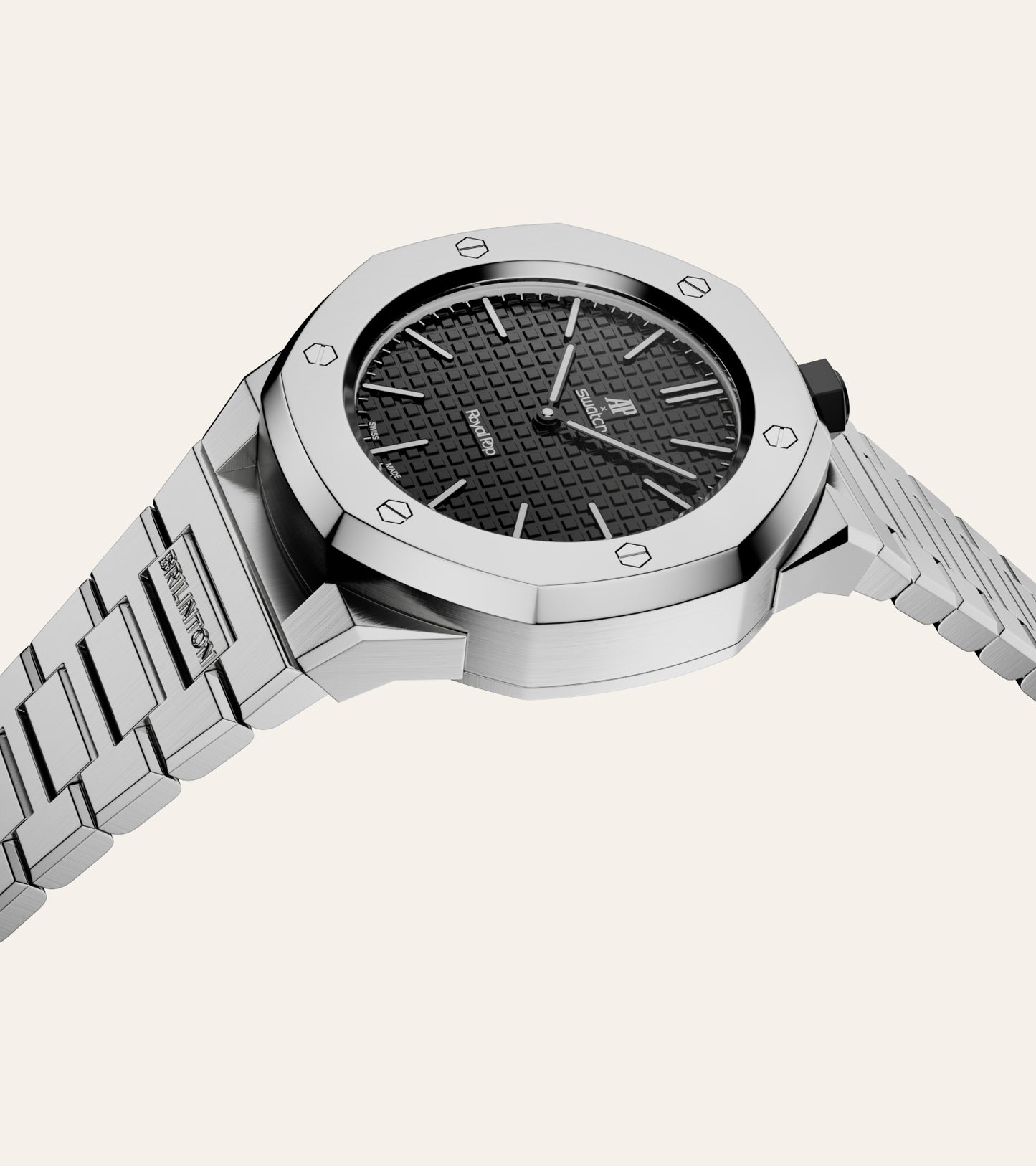 Monarch Steel WatchWare™ - Silver | Royal Pop