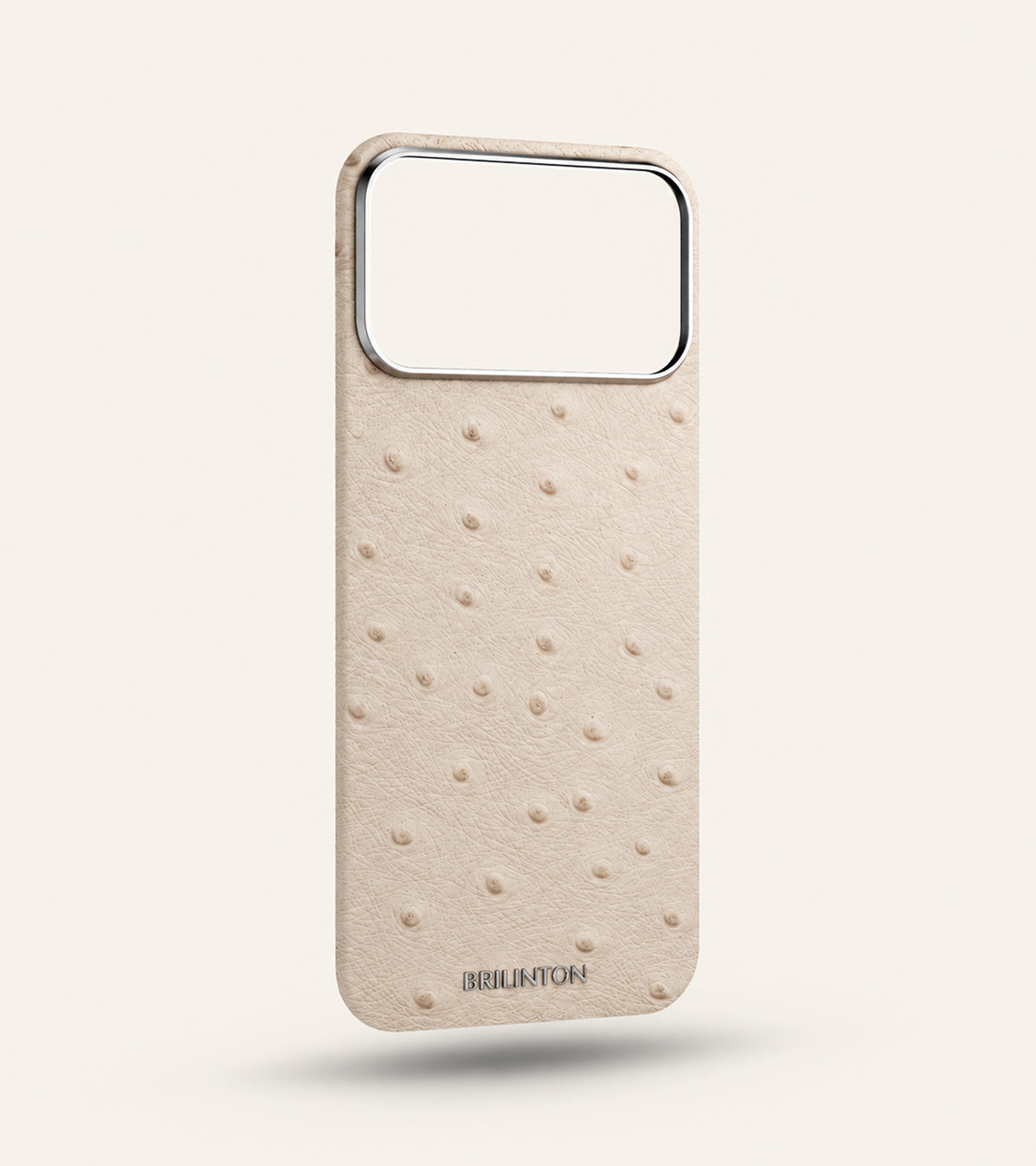 Slate Ostrich MagSkin™ - White Dune