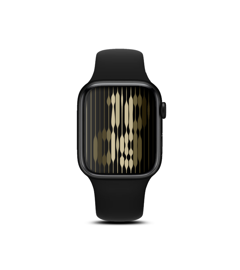 Apple Watch Case | Core Carbon - Gold Black